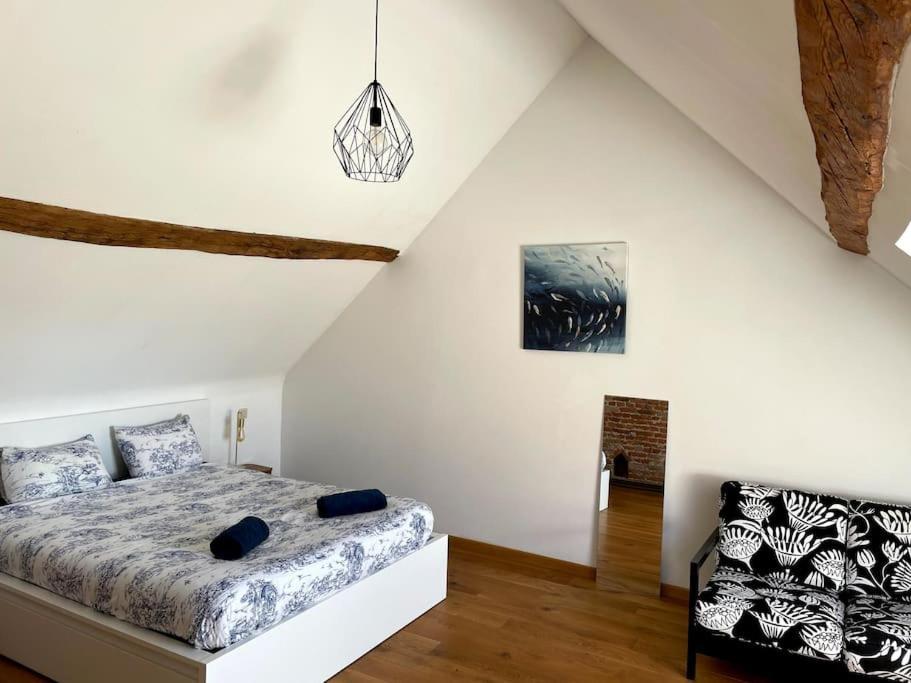 Le Cottage - Maison De 6 A 8 Personnes - La Ferme Du Try Frasnes-lez-Gosselies Exteriör bild