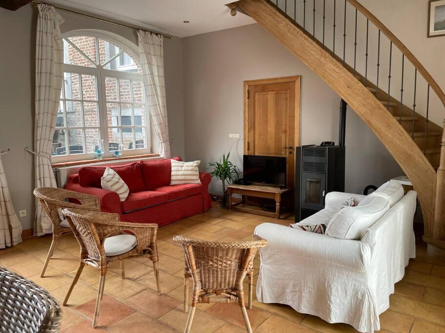 Le Cottage - Maison De 6 A 8 Personnes - La Ferme Du Try Frasnes-lez-Gosselies Exteriör bild